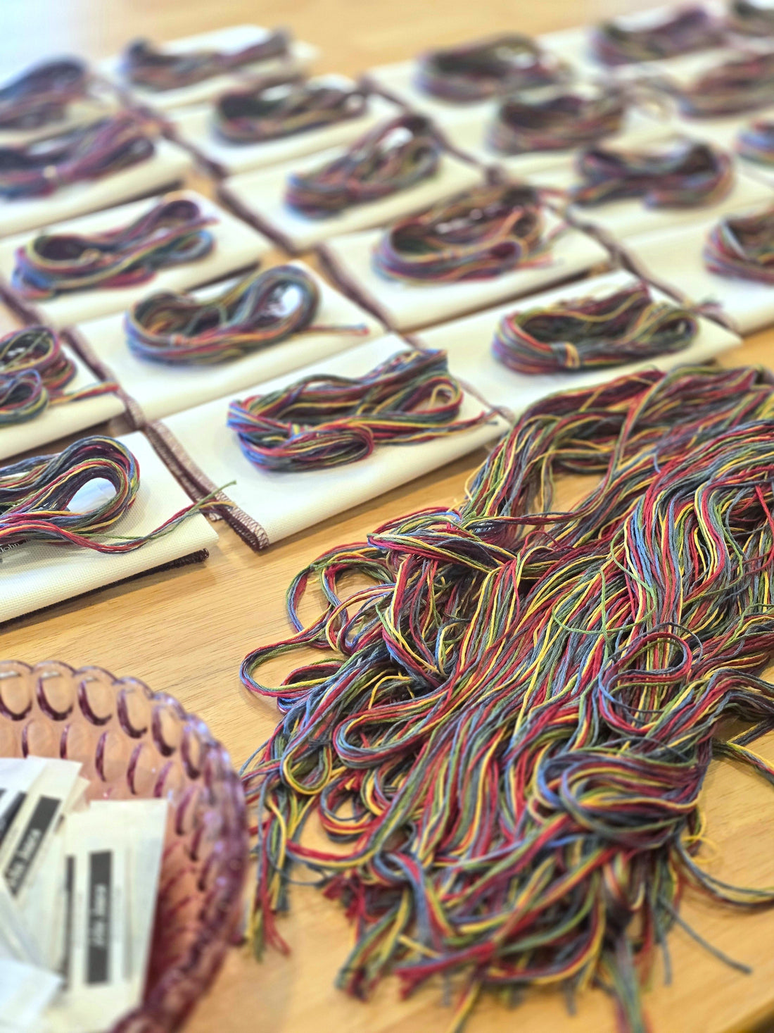 How is an Avlea Folk Embroidery cross stitch kit born?