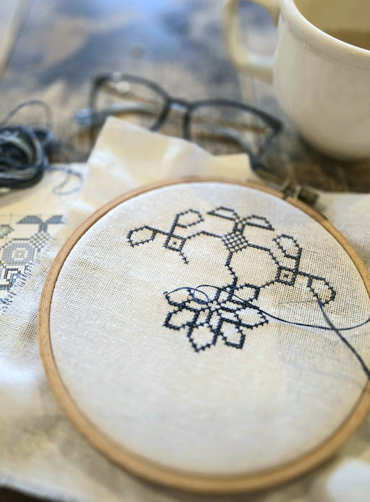 How to choose an embroidery hoop, stand, or frame for your stitching project