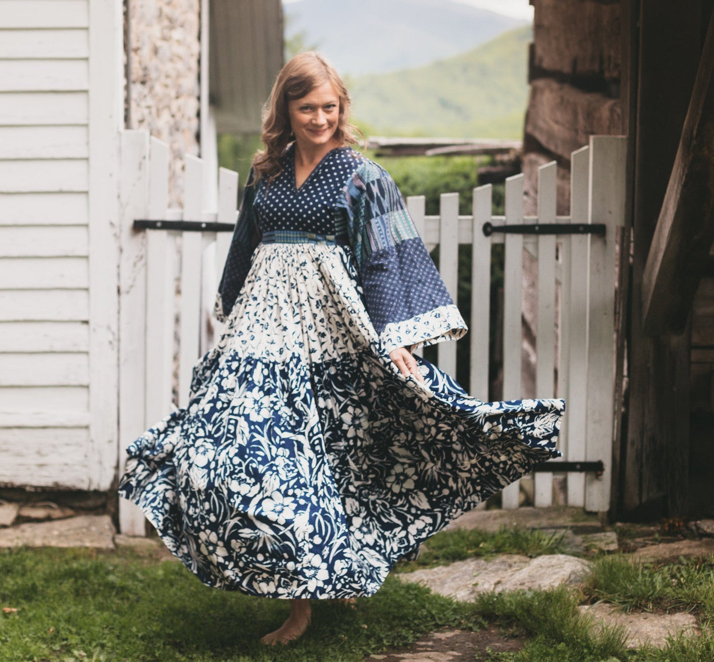 Folkwear 107 Afghan Dress