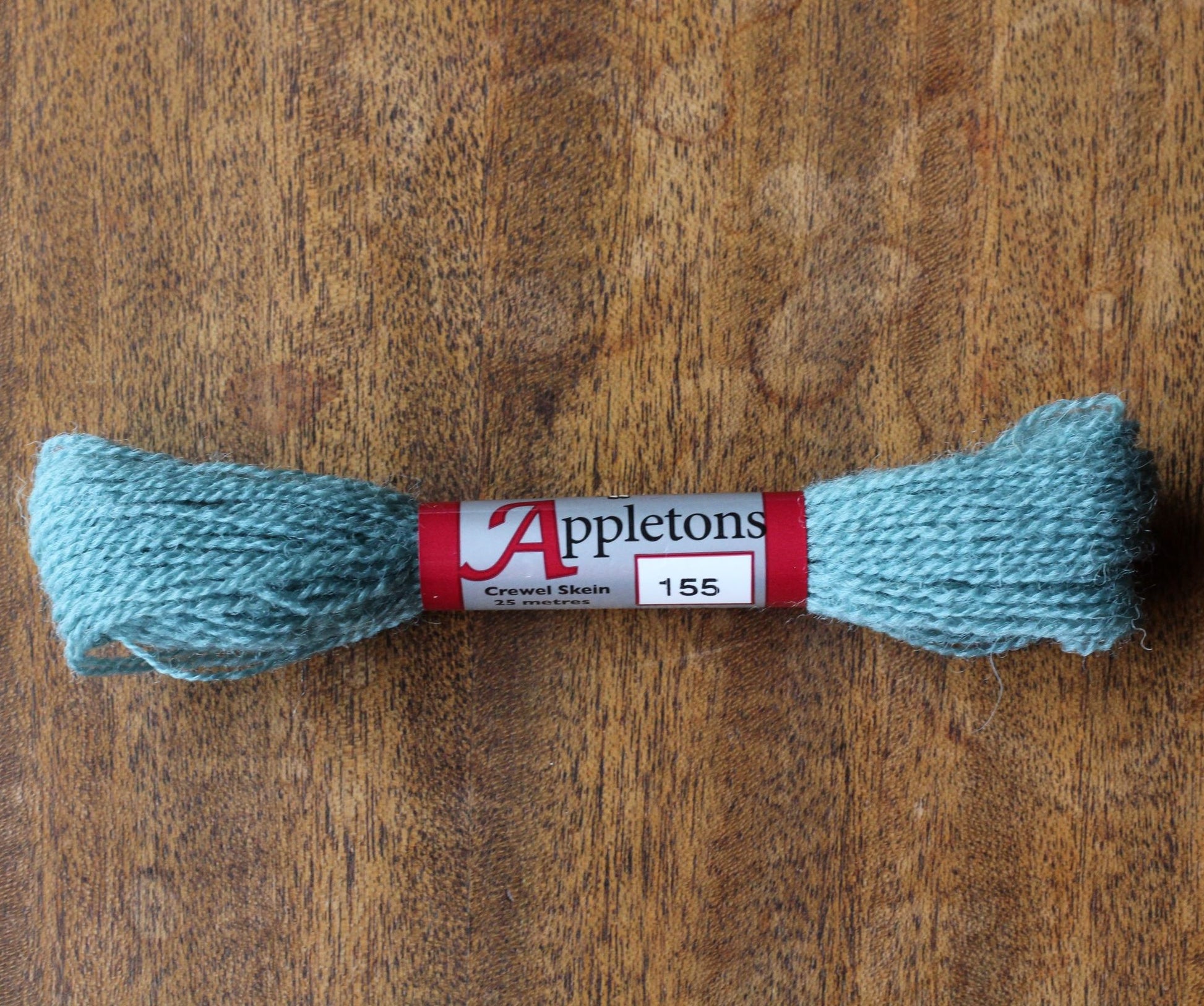 wool embroidery floss crewel wool blue