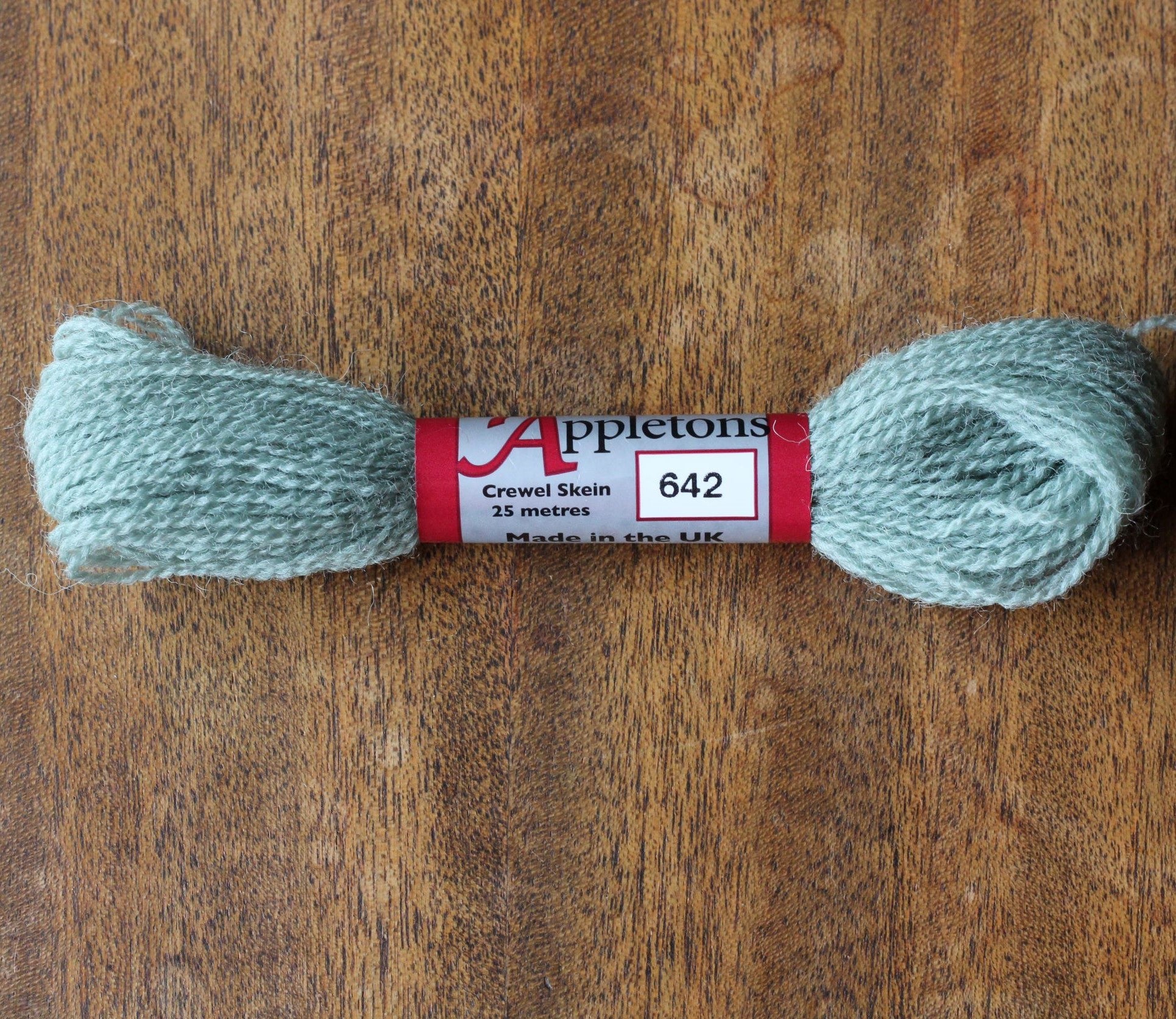 wool embroidery floss crewel wool blue