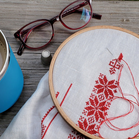 John James needles for cross stitch