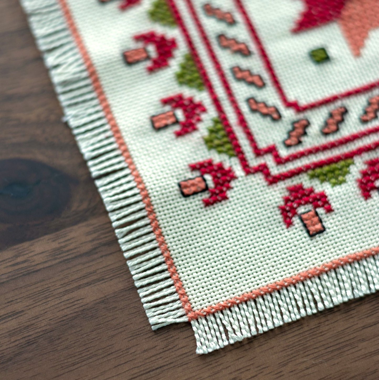 BitKit Mediterranean Dogwood cross stitch folk embroidery PDF pattern