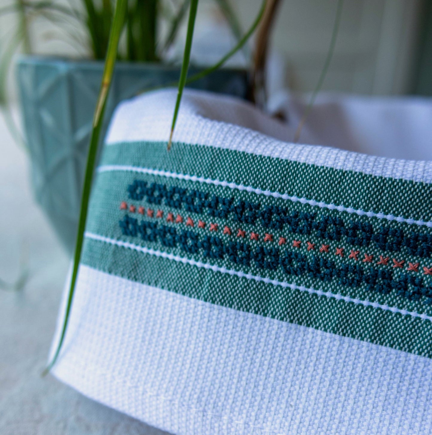 Folk Flourish Geometrics folk embroidery PDF pattern