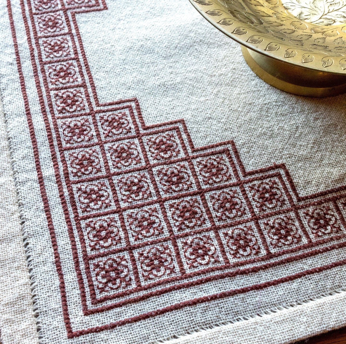 Rozain folk embroidery PDF pattern
