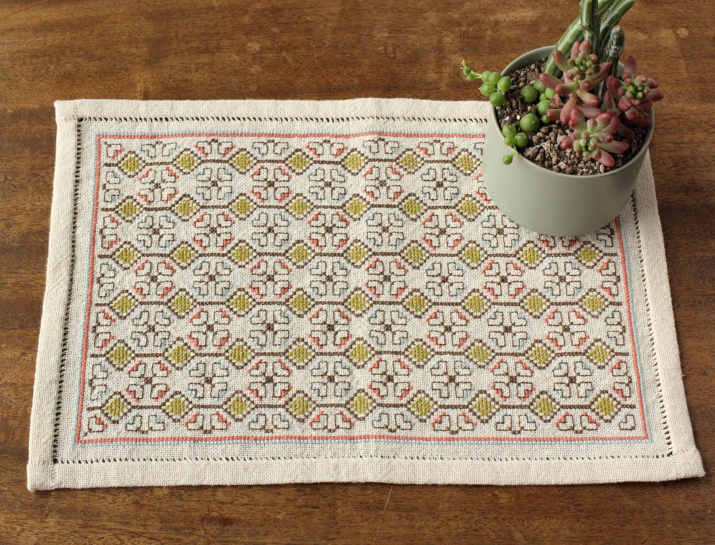 SALE Tansy cross stitch folk embroidery kit