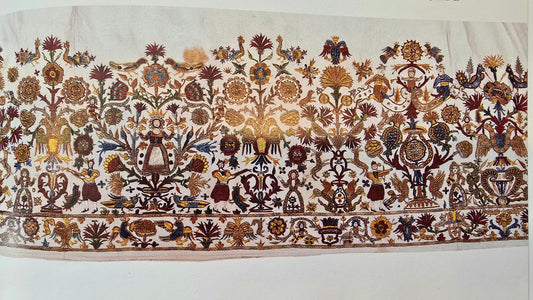 Avlea Folk Embroidery adopts the Closed Cretan Stitch of the RSN Stitch Bank