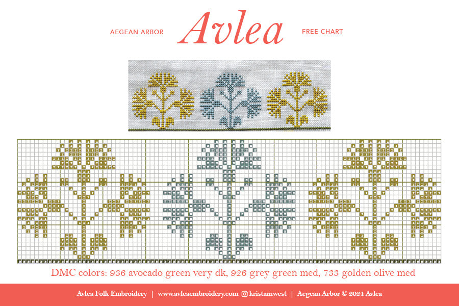 Free charts – Avlea Folk Embroidery