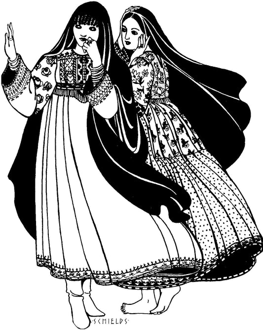 Folkwear 107 Afghan Dress