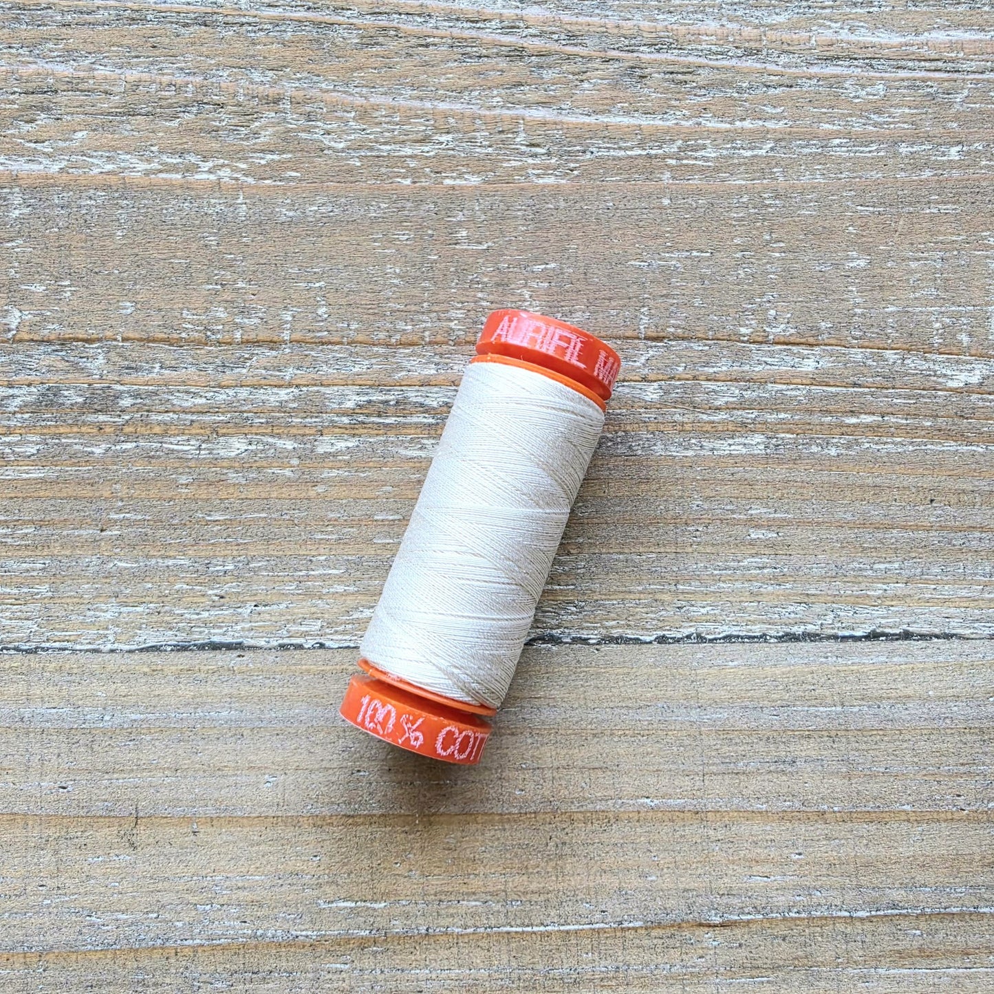 Aurifil 50wt thread Muslin