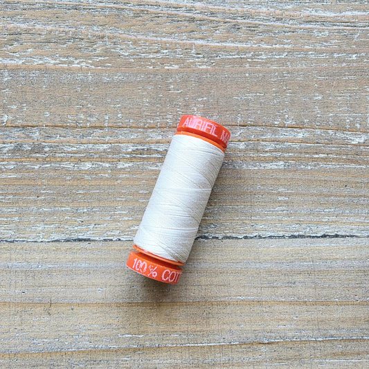 Aurifil 50wt thread Muslin