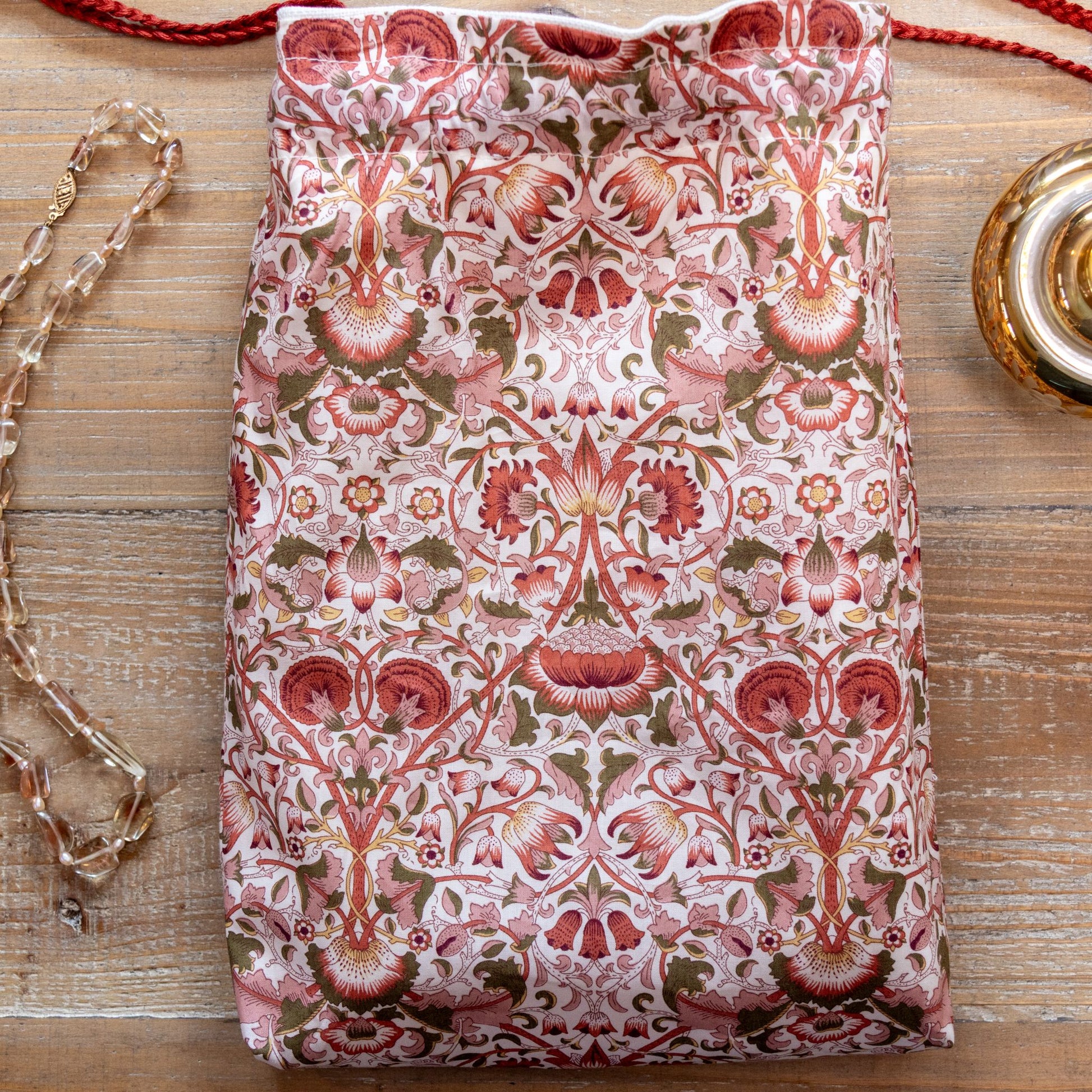 Liberty fabric in Lodden design