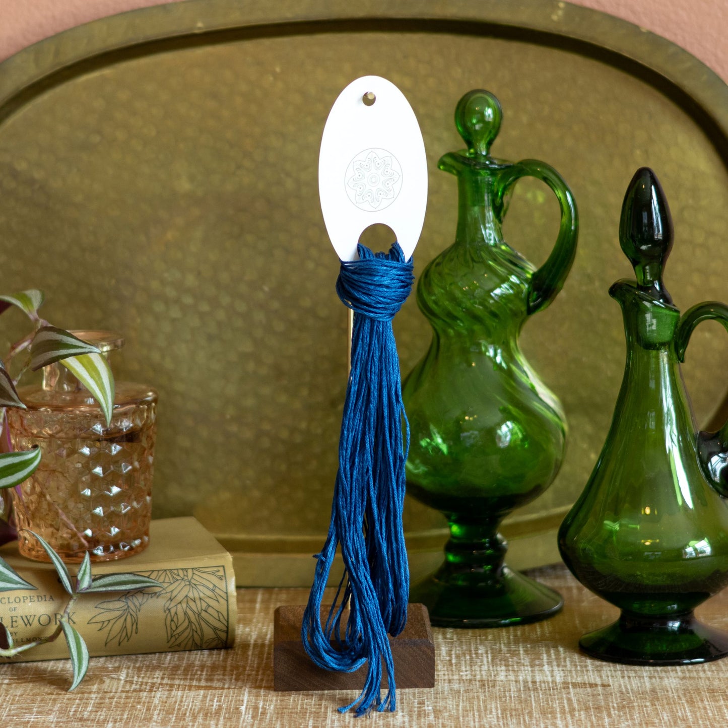'NEW! Hand-wound DMC floss hanks