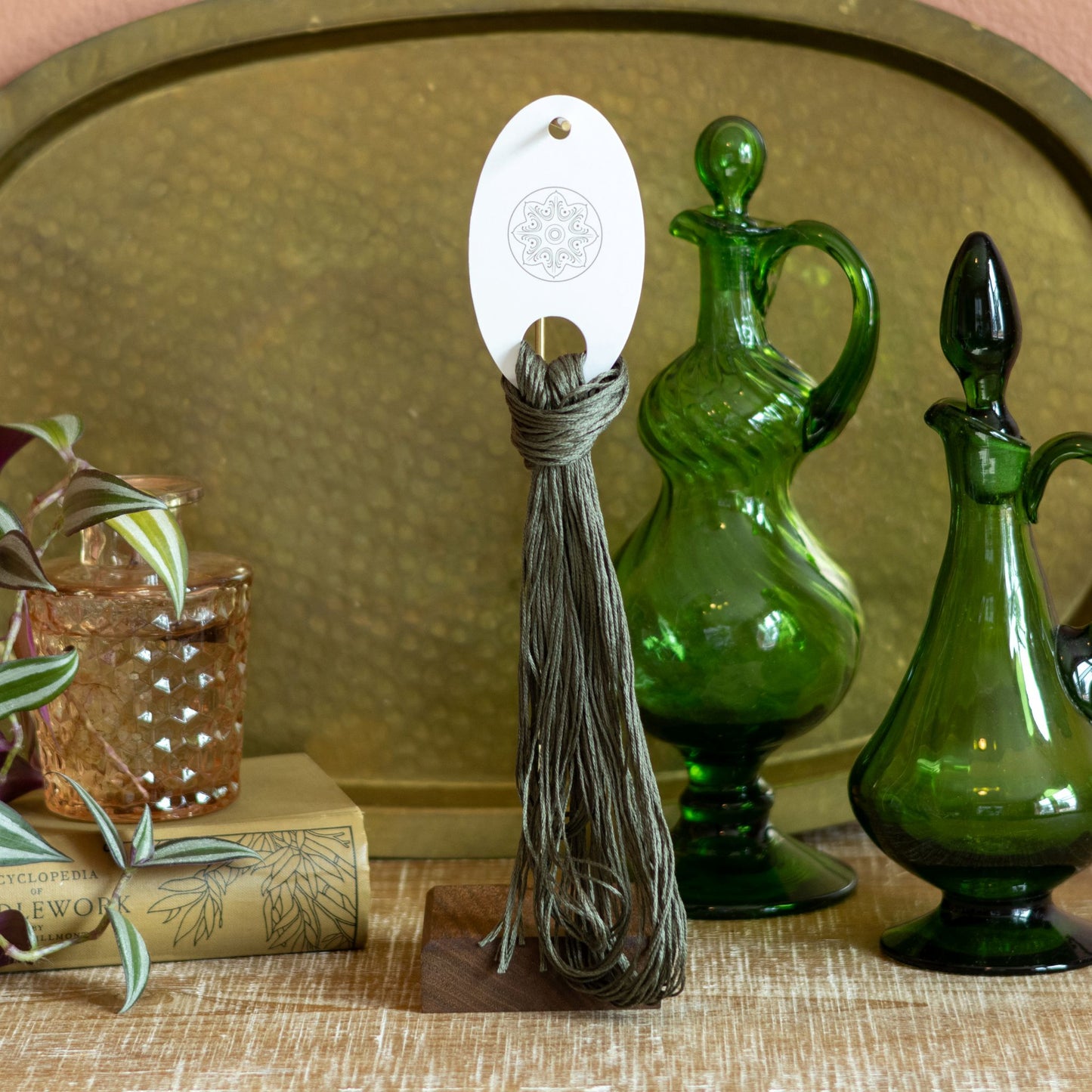 'NEW! Hand-wound DMC floss hanks
