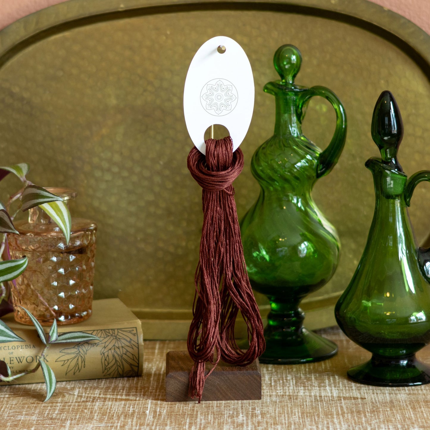 'NEW! Hand-wound DMC floss hanks