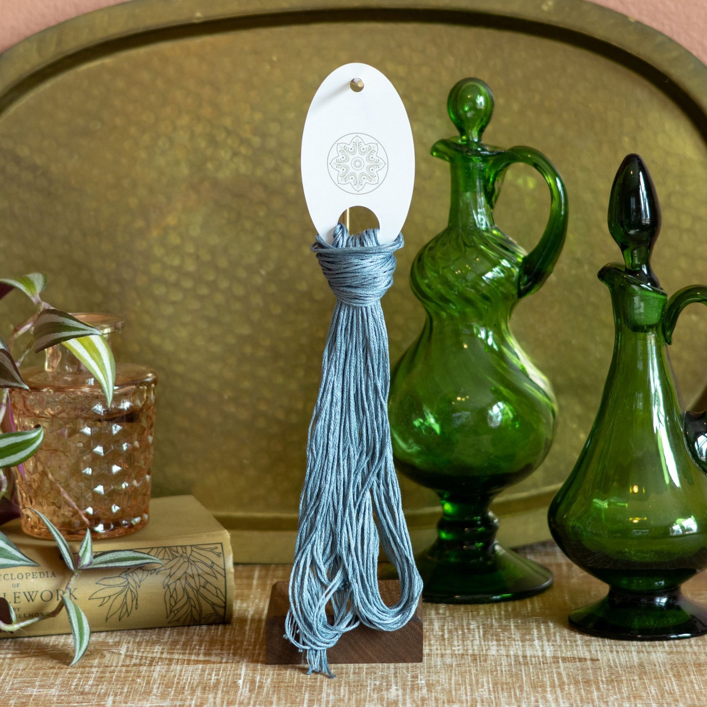 'NEW! Hand-wound DMC floss hanks