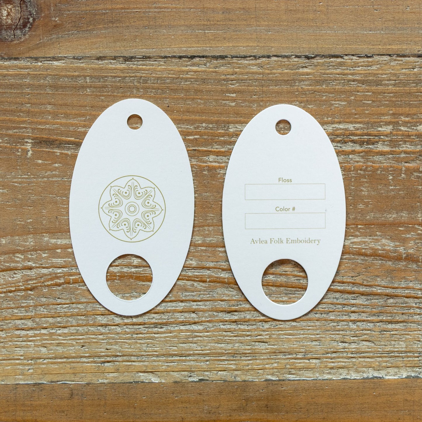 Floss organizers, set of 8