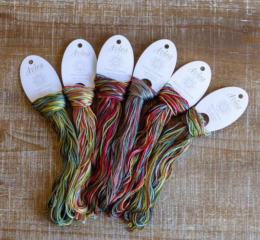 embroidery floss hanks