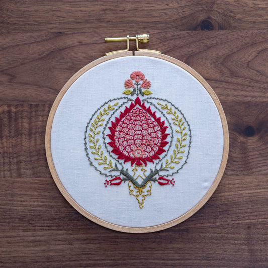 'NEW! Peloponnesian Pomegranate stick-and-stitch