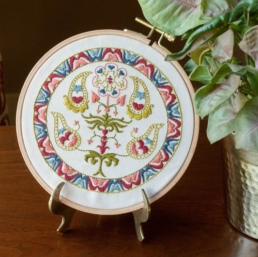 Tree of Life embroidery hoop kit