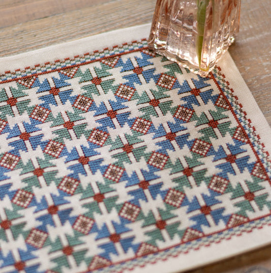 NEW! Vasiliki folk embroidery cross stitch kit