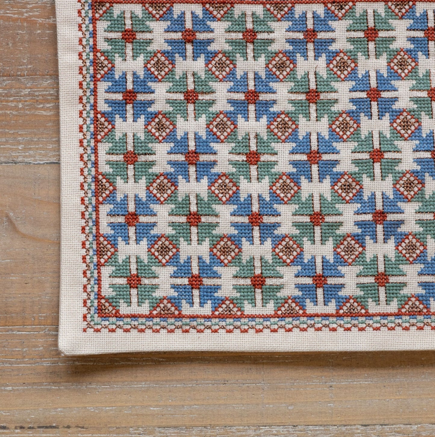 NEW! Vasiliki folk embroidery cross stitch kit