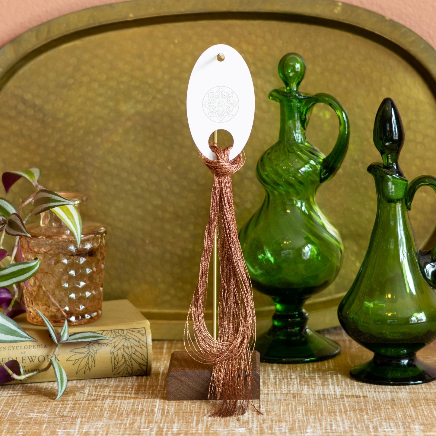 'NEW! Metallic threads